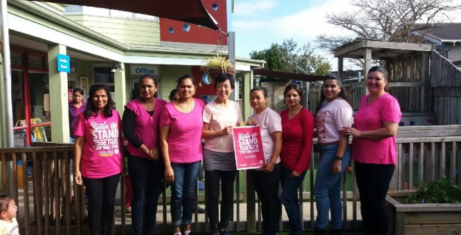 Pink Shirt Day at EduKids Papatoetoe