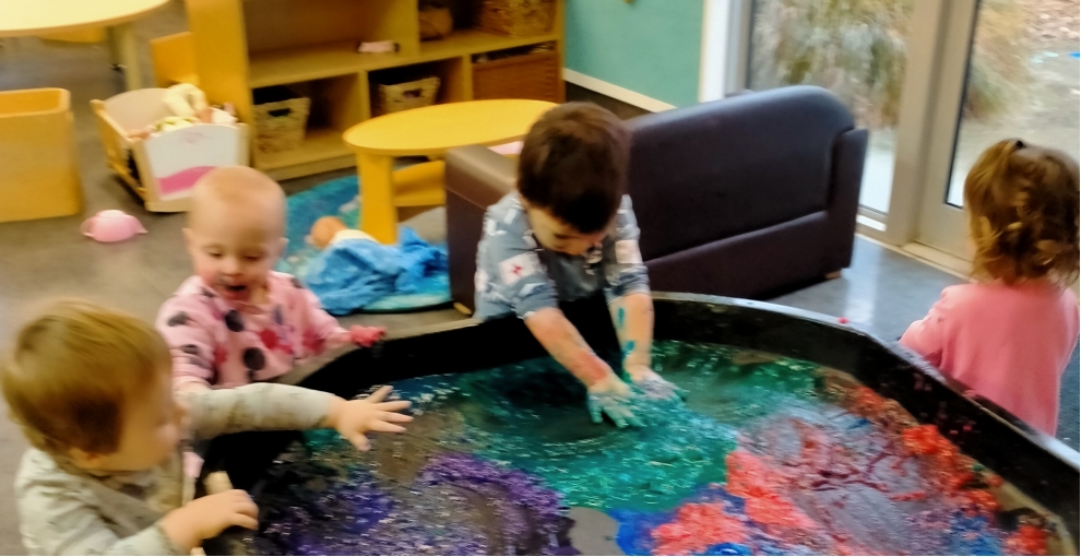 Messy play with BestStart Redwood