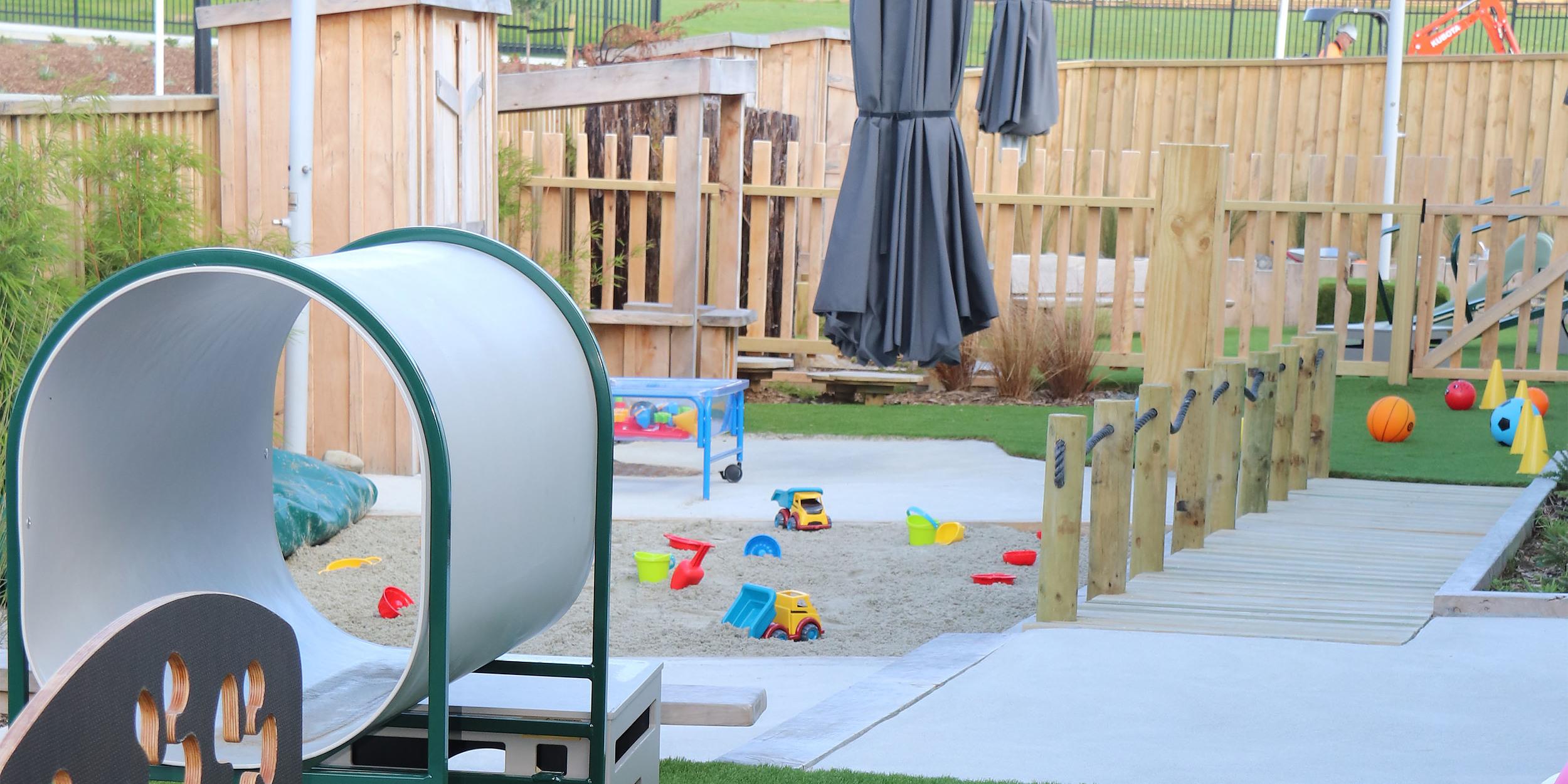outdoor play area - sandpit