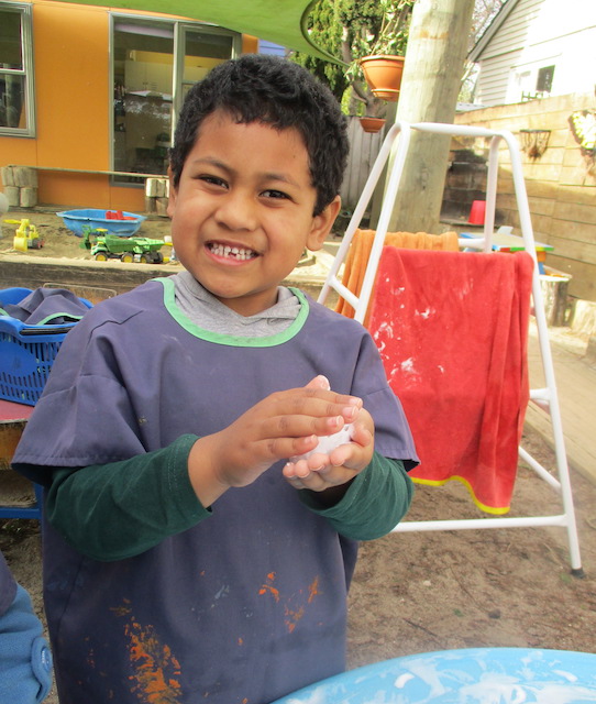 Messy Play With Shaving Foam